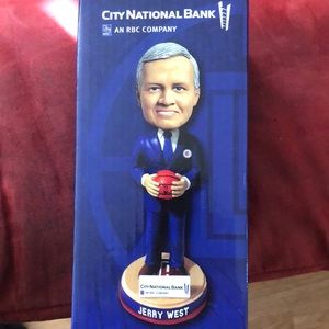 Jerry west bobble head